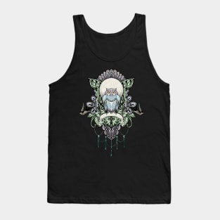 Cute decorative owl Tank Top